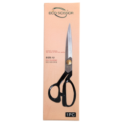 Eco Scissor Terzi ve Tekstil Makası 12'' (30cm) Siyah)