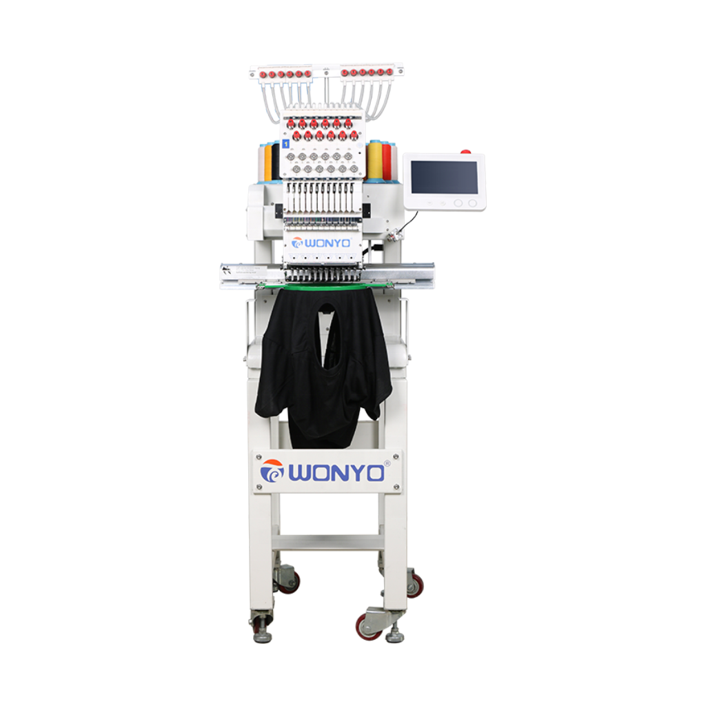 WONYO WYQ1201 Tek Kafa 12 İğne Nakış Makinesi (30Cm X 20 Cm İşleme Alanı)