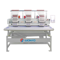 WONYO WYQ1203 3 Kafa 12 İğne Nakış Makinesi (40Cm X 50Cm İşleme Alanı)