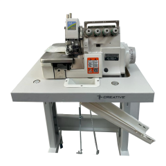 Sanayi Tipi 4 İplik Overlok Makinesi (Evde Kullanım İçin Mini Tip)