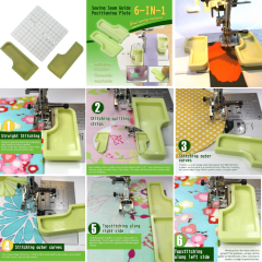 Dikiş Kılavuzu Konumlandırma Plakası (Çok Fonksiyonlu)