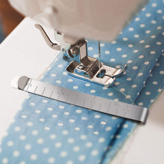 Kumaş Katlama Klipsi Çelik Cetvelli (5 adet)