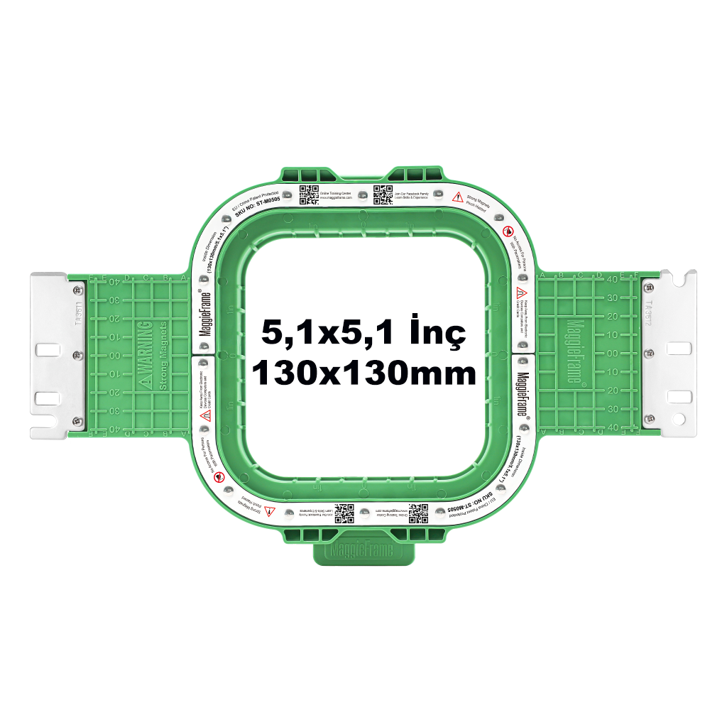 Mıknatıslı Nakış Makinesi Kasnağı 13Cm X 13Cm (Maggie Frame)