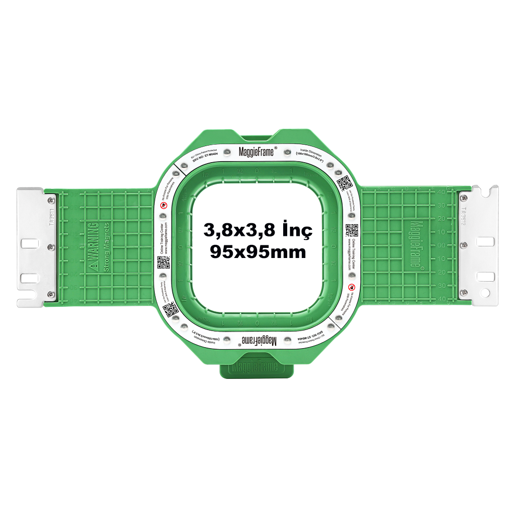 Mıknatıslı Nakış Makinesi Kasnağı 9,5Cm X 9,5Cm (Maggie Frame)