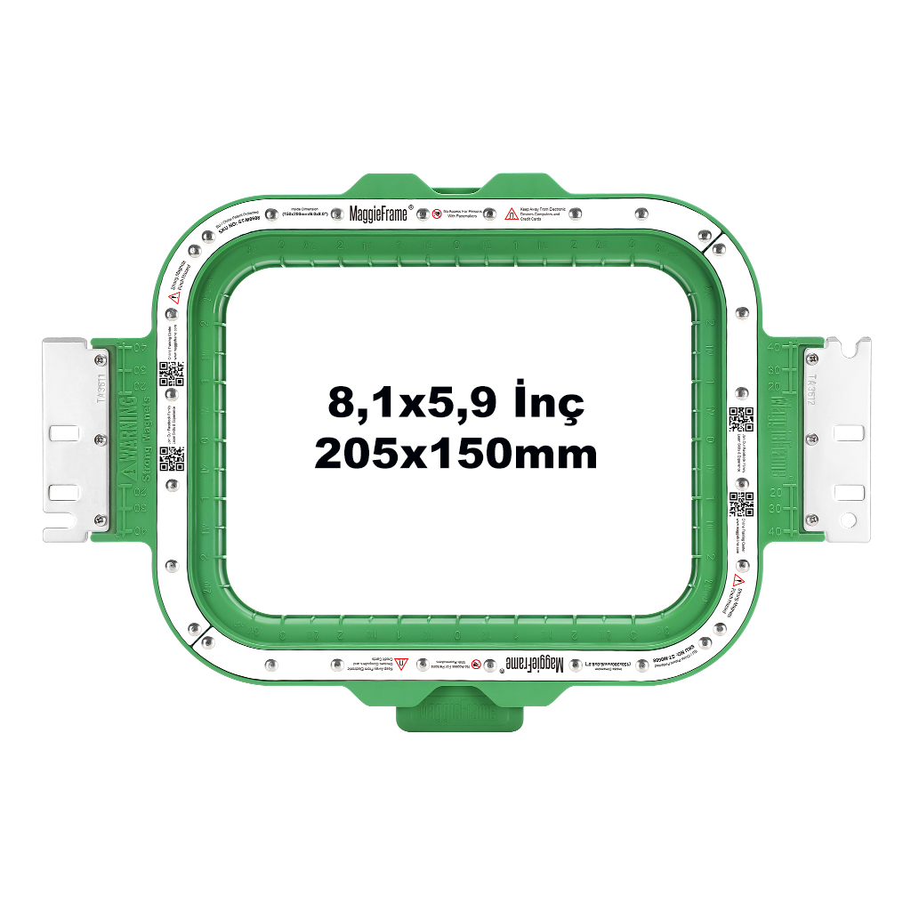 Mıknatıslı Nakış Makinesi Kasnağı 20,5Cm X 15Cm (Maggie Frame)