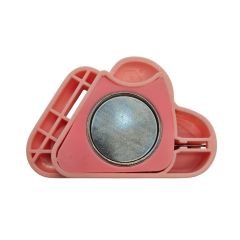 Dikiş Makinesi Mıknatıslı Siper ve İlik Açma Aleti Pembe