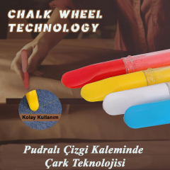 Pudralı Çizgi Kalemi Çarklı