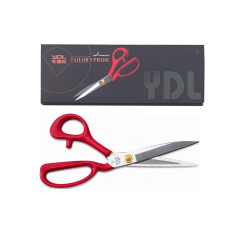 YDL Terzi ve Tekstil Makası 9'' (23cm) Kırmızı