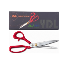YDL Terzi ve Tekstil Makası 10'' (26cm) Kırmızı