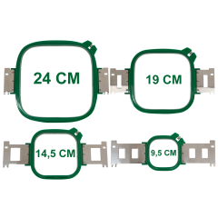 Nakış Makinesi Kasnağı Kare 4 Boy