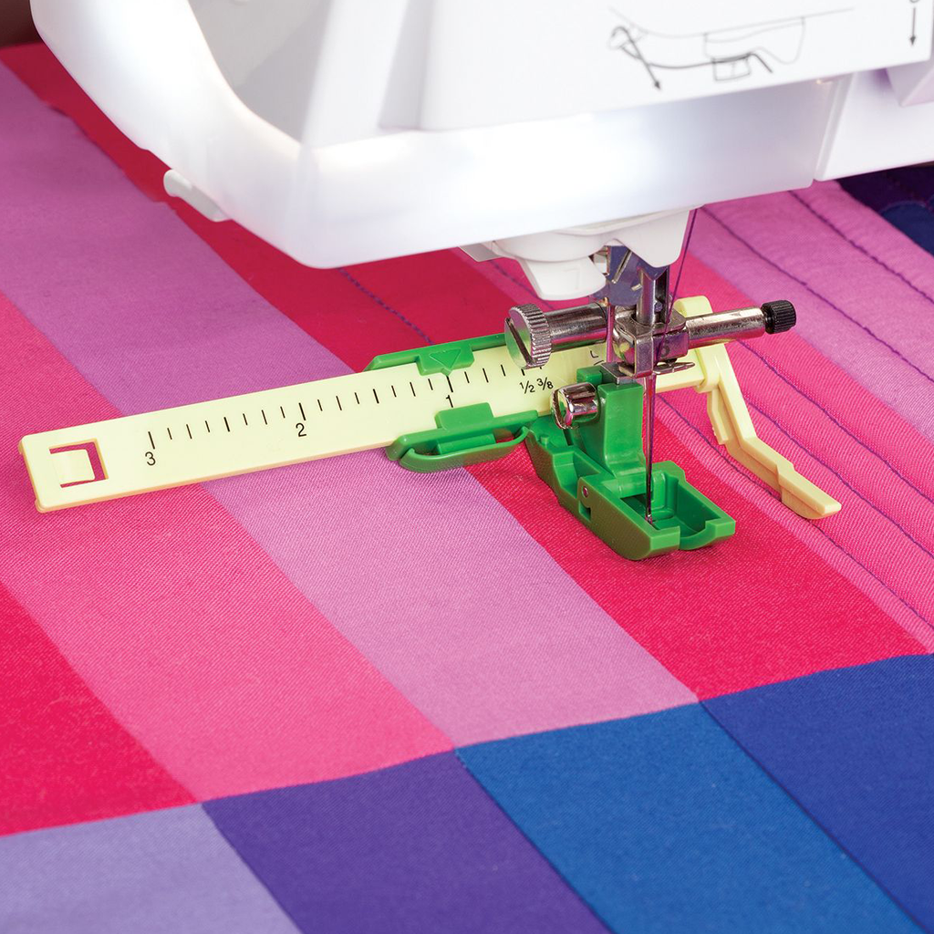 Yorganlama Dikiş Ayağı Alçak Tutuculu Kılavuzlu Ayarlanabilir 9mm