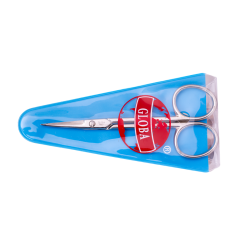 Globa Nakış Makası Kıvrık Uçlu