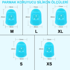 Parmak Koruyucu Silikon (5 Adet)