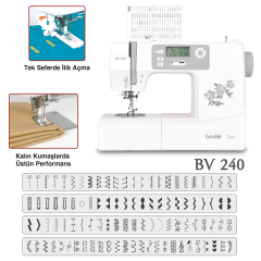 Bindallı Vera BV 240 Elektronik Ev Tipi Dikiş Makinesi