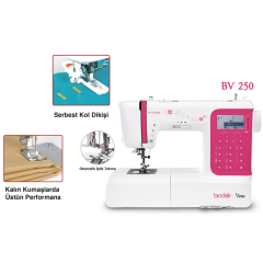 Bindallı Vera BV 250 Elektronik Ev Tipi Dikiş Makinesi