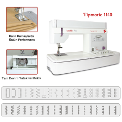 Bindallı Vera Tipmatic 1140 Ev Tipi Dikiş Makinesi