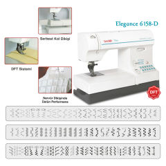 Bindallı Vera Elegance 6158D Ev Tipi Dikiş Makinesi