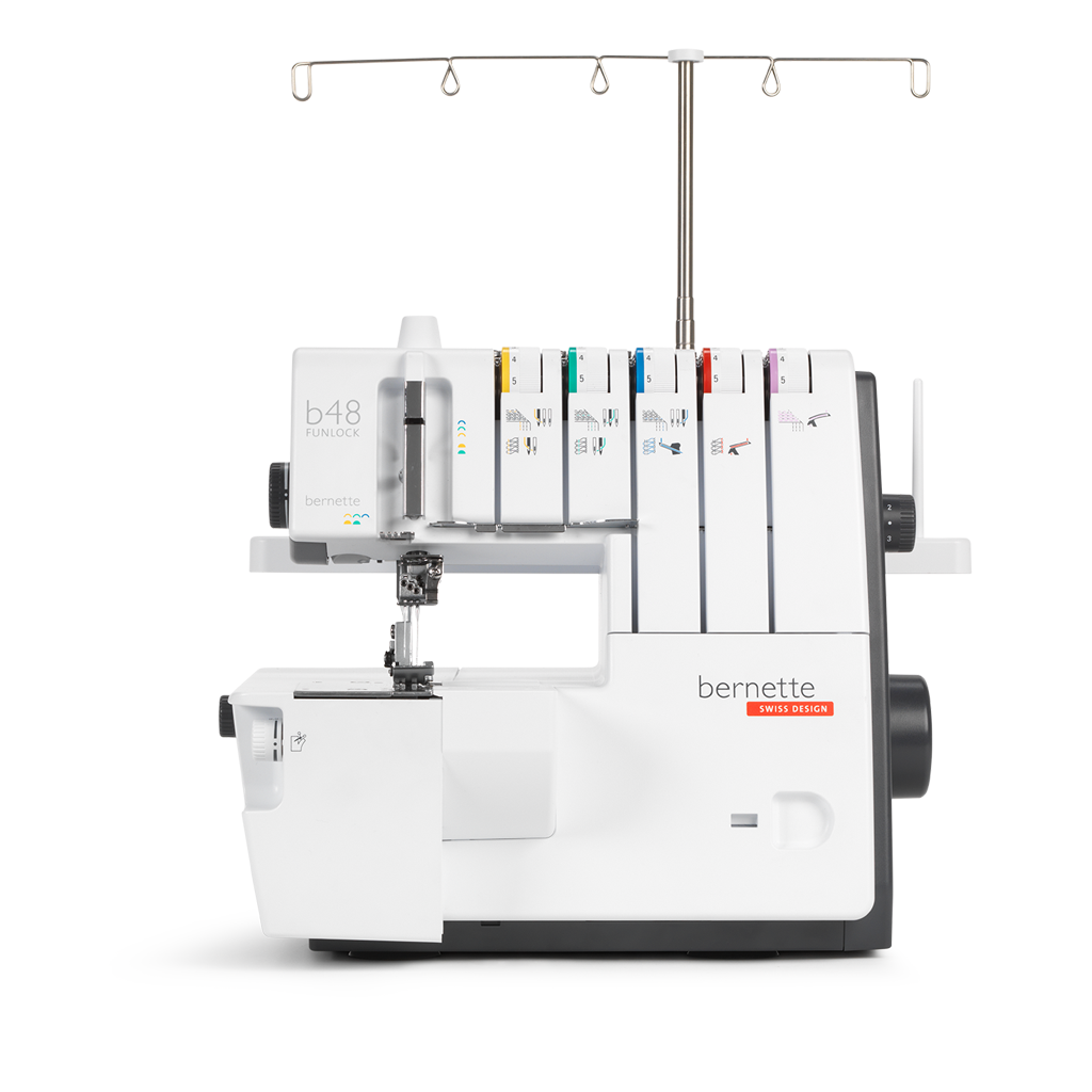 Bernette b48 5 iplikli Ev Tipi Reçme ve Overlok Makinesi